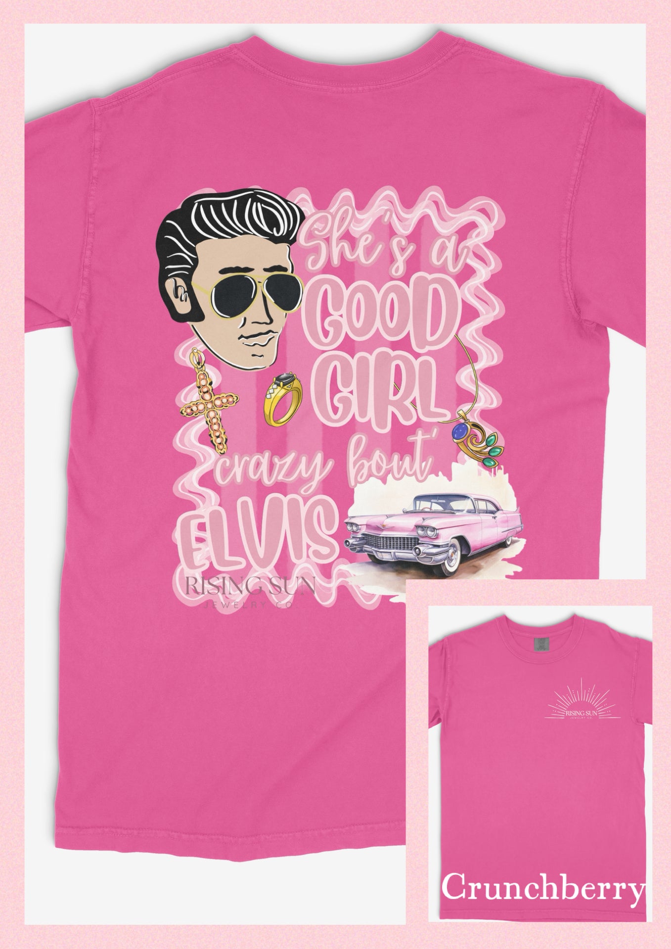 Crazy Bout Elvis Tee
