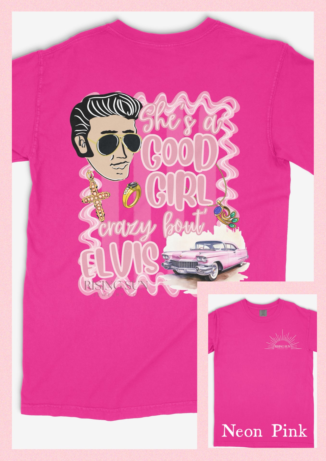 Crazy Bout Elvis Tee