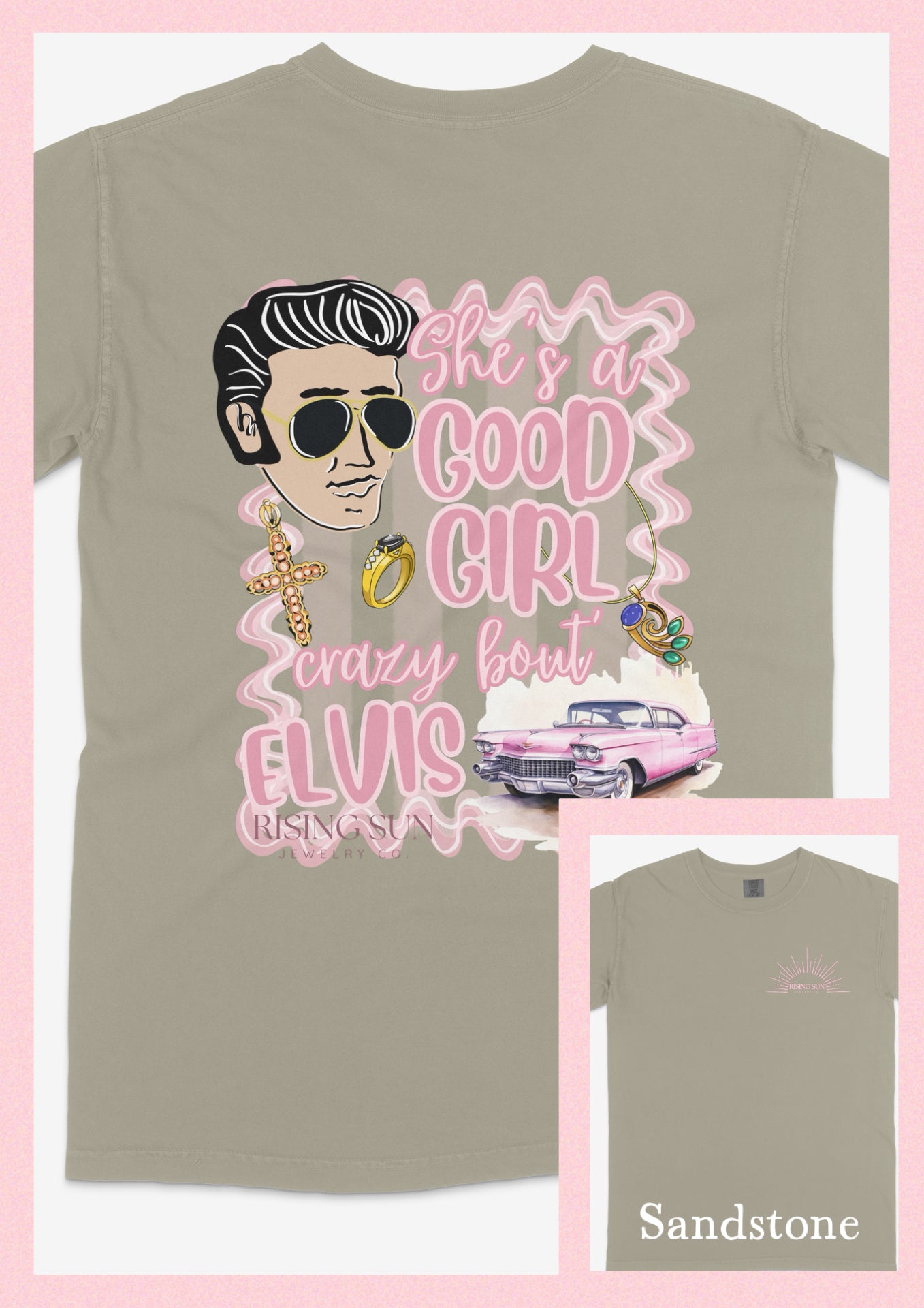 Crazy Bout Elvis Tee