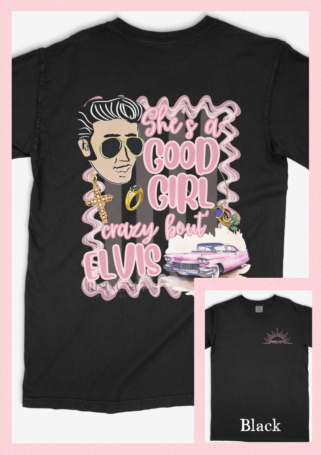 Crazy Bout Elvis Tee