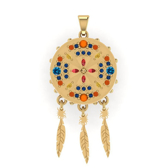 Indian Chief Inspired Jewelry Set