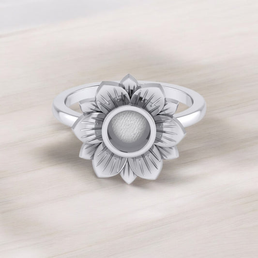 In The Garden Ring Featuring Authentic Wardrobe Fabric With Letter Of Authenticity