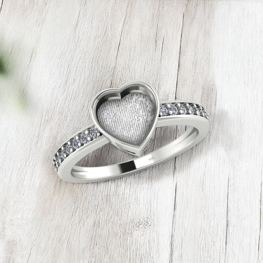 The Heartbreak Ring Featuring Authentic Wardrobe Fabric With Letter Of Authenticity