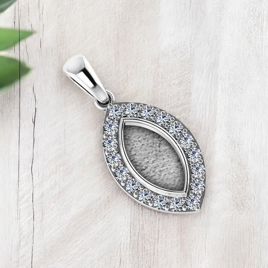 The Memphis Marquise Pendant