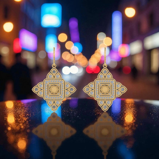 The International Drop Earrings