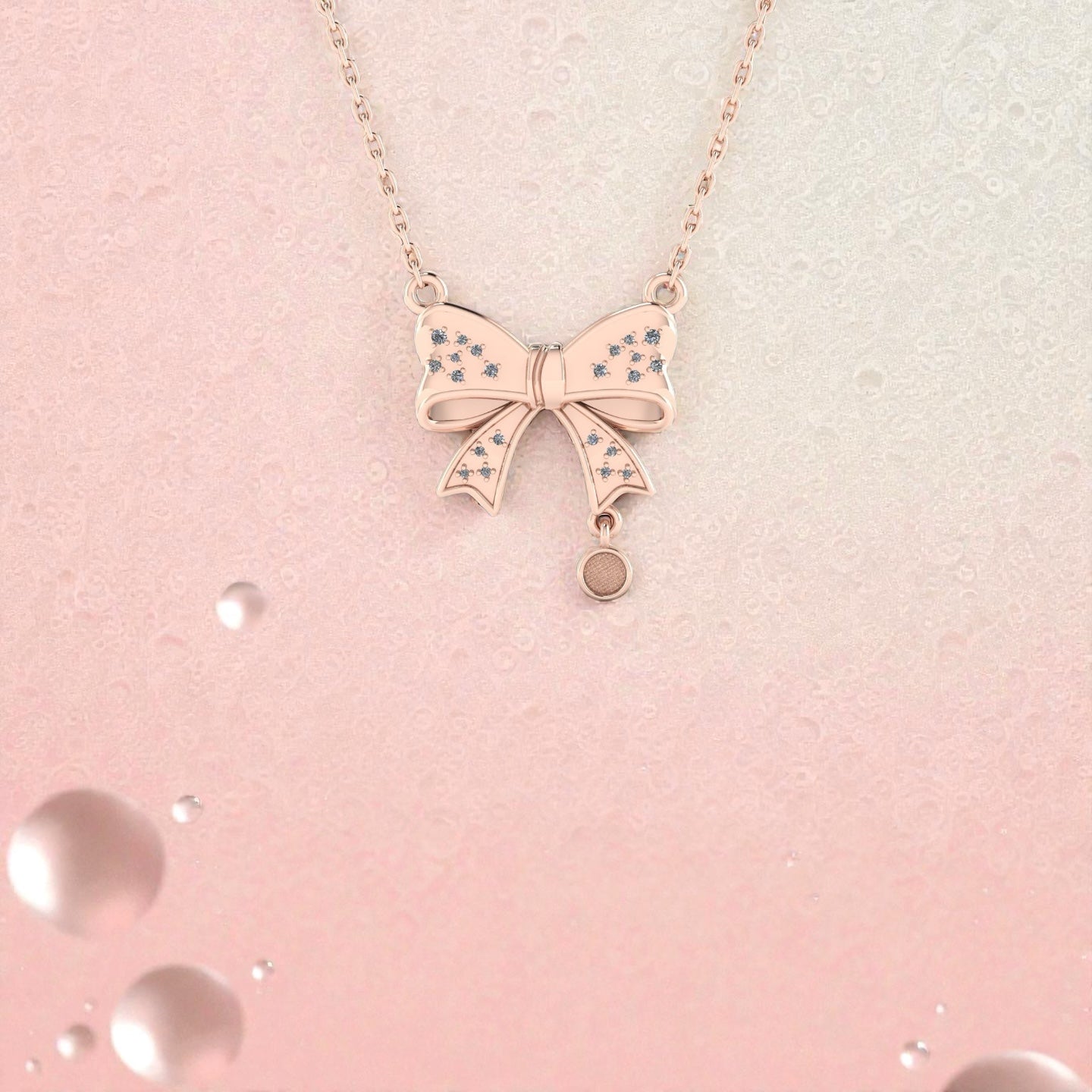 Memphis Belle Bow Pendant- Belle Epoque