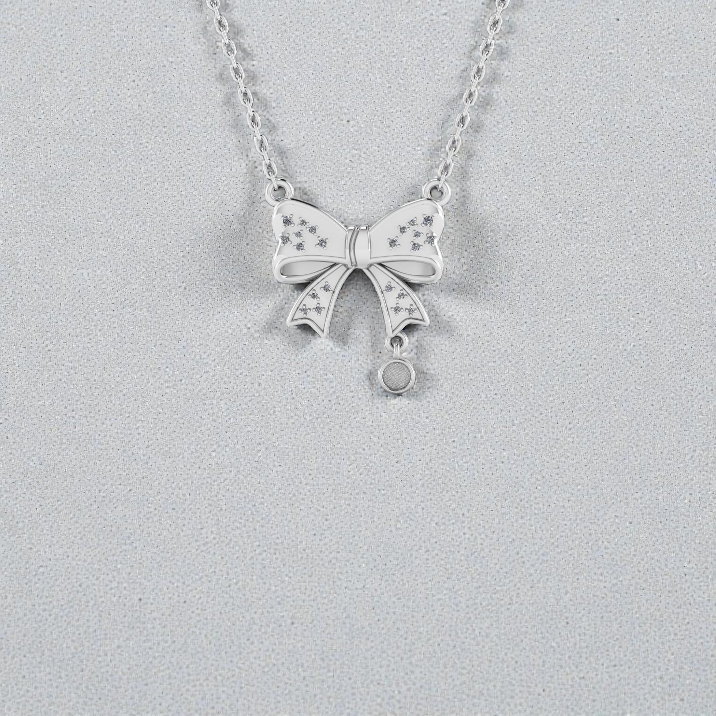 Memphis Belle Bow Pendant- Belle Epoque