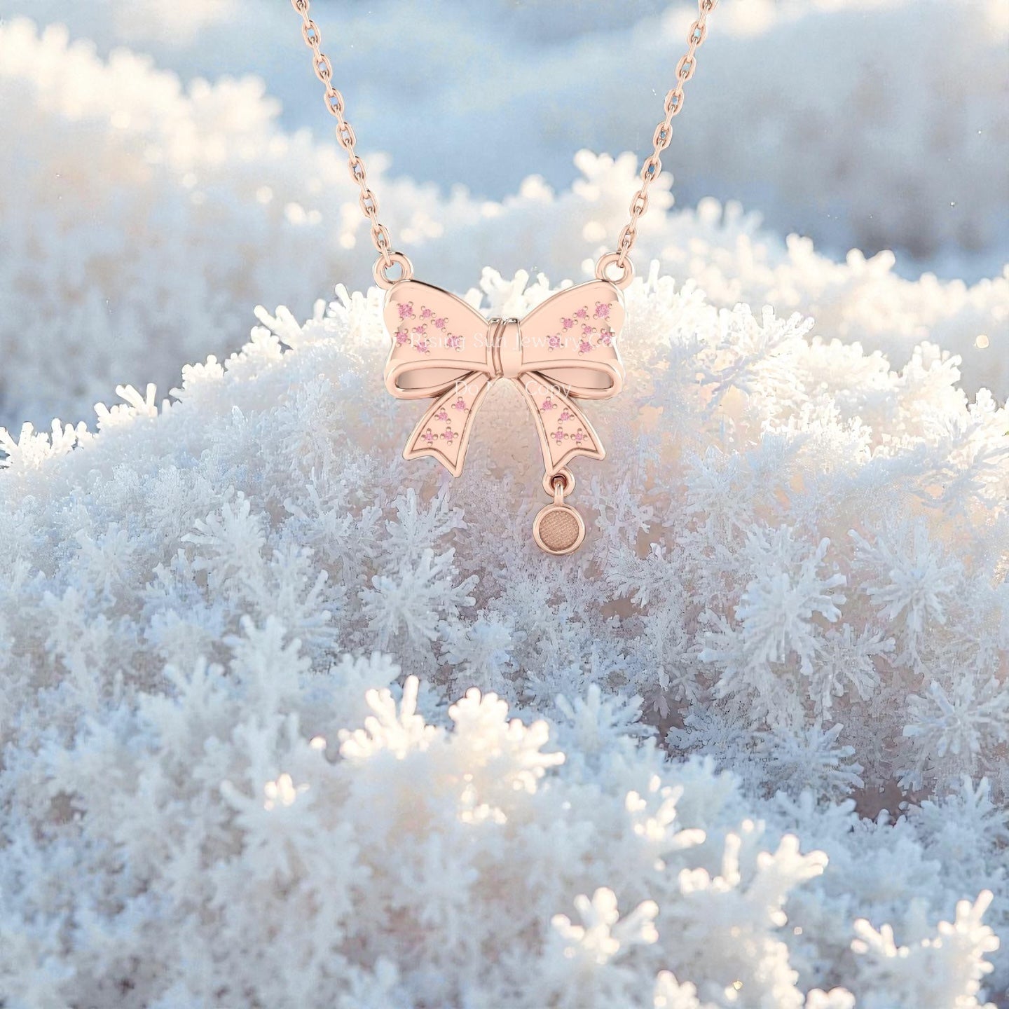 Memphis Belle Bow Pendant- Belle Epoque
