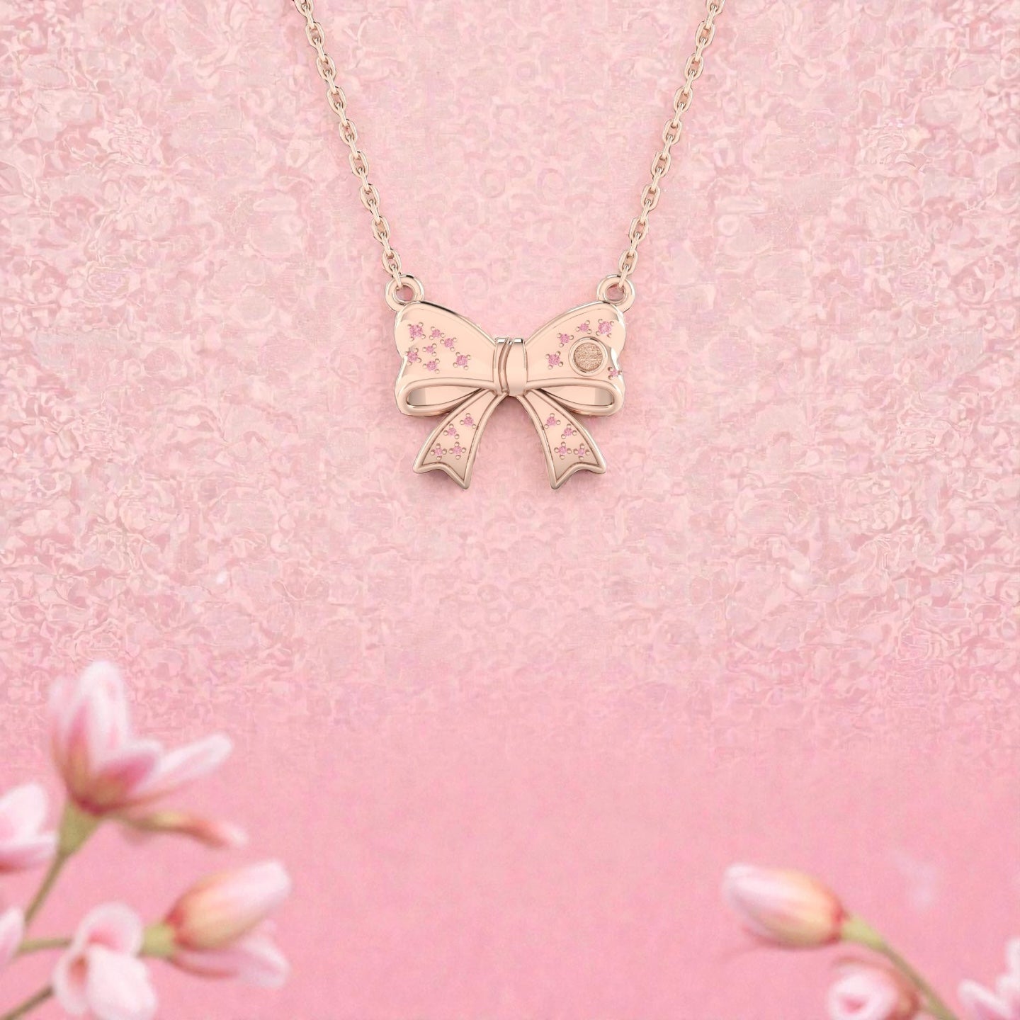 Memphis Belle Bow Pendant- Ribbon Belle