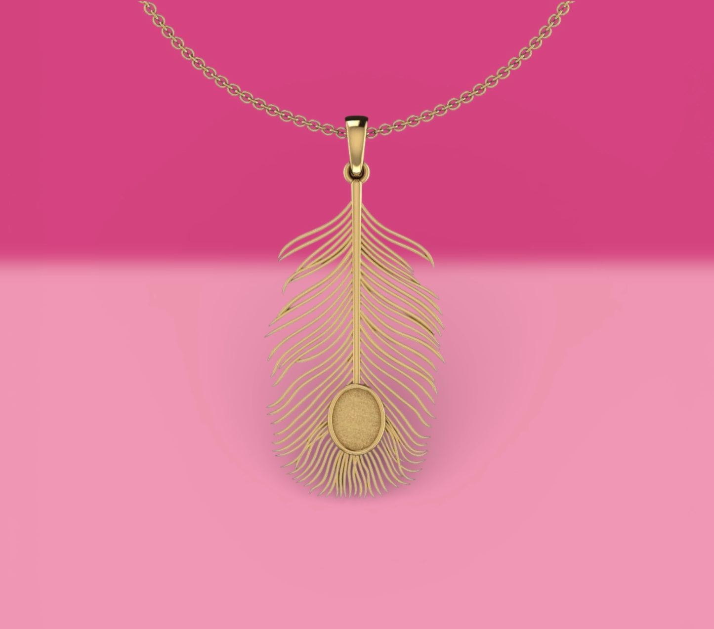 The Royal Peacock Pendant