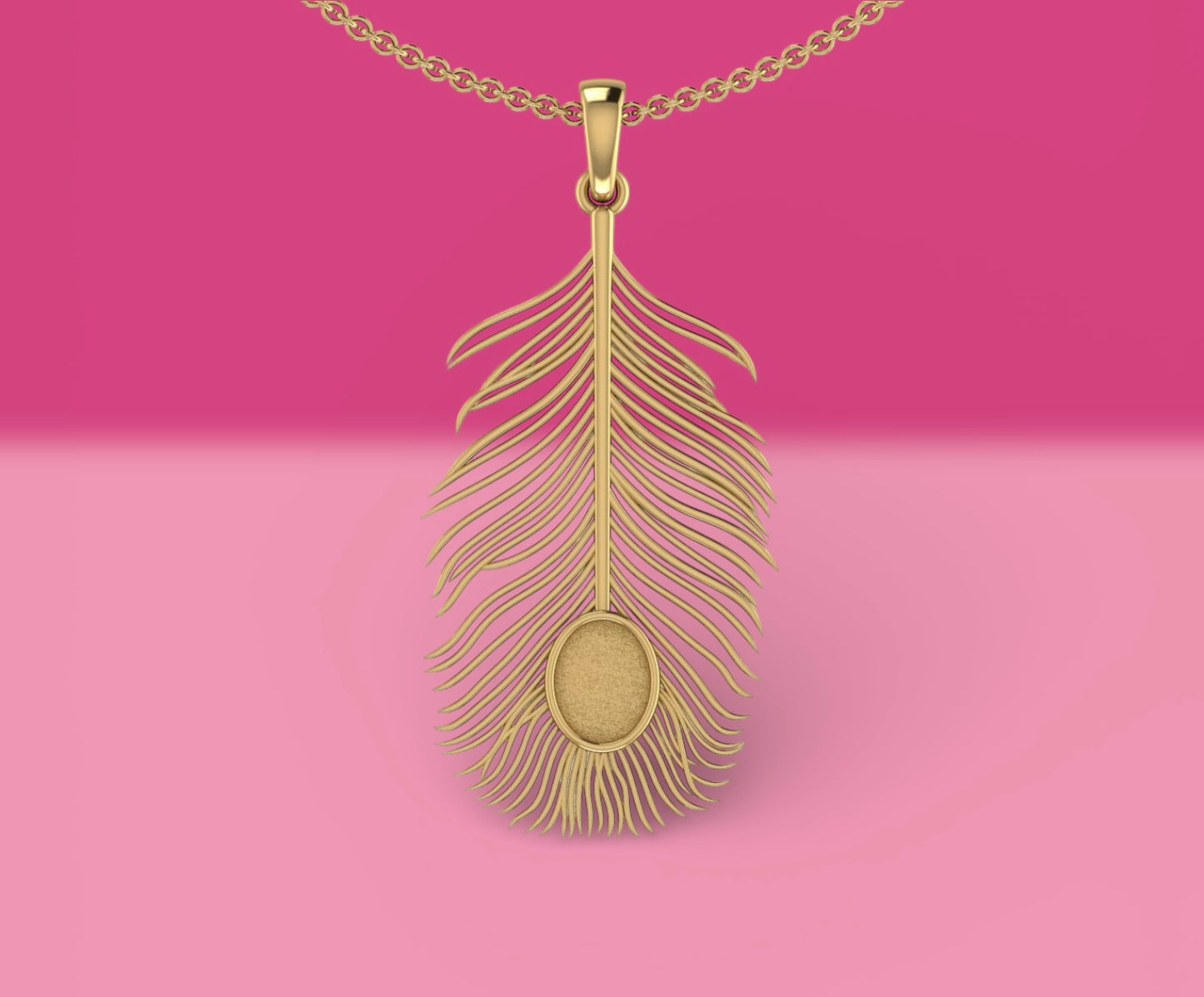 The Royal Peacock Pendant