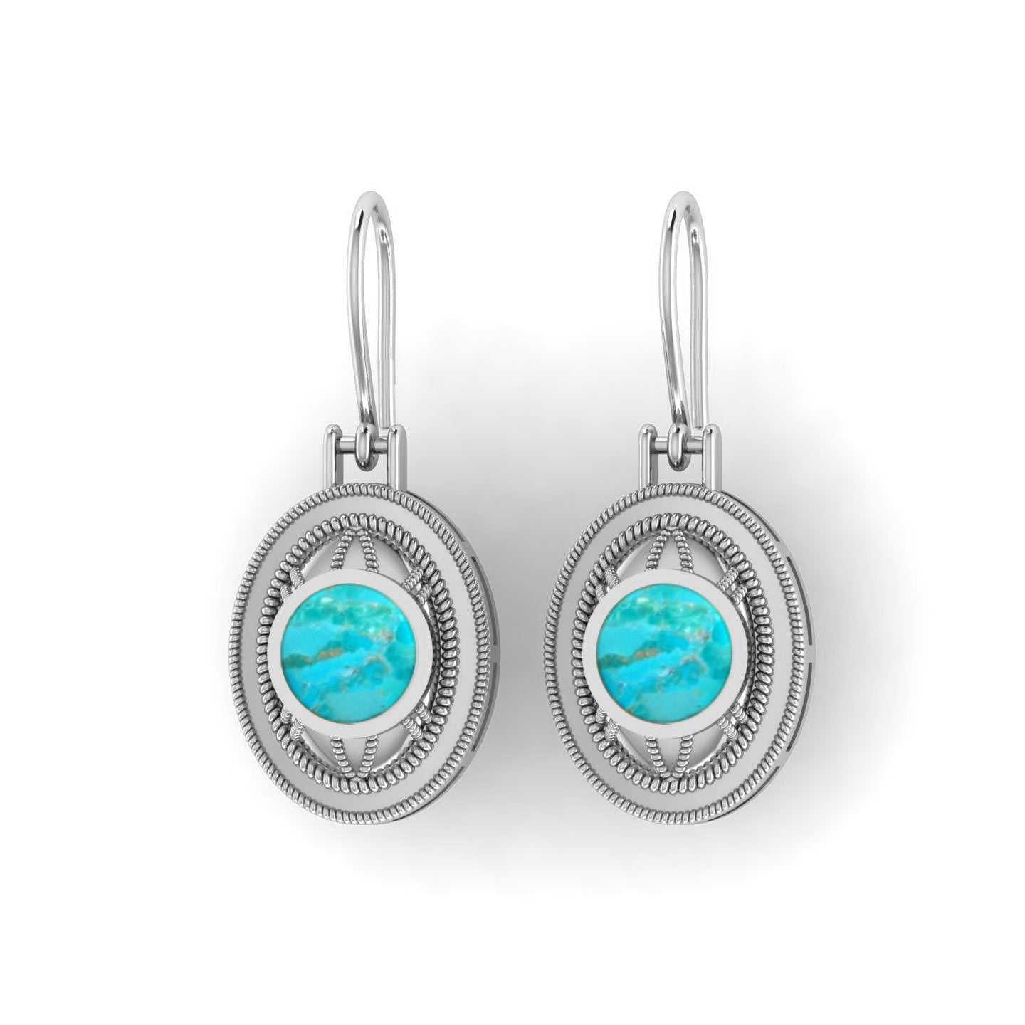 Turquoise Concho Inspired Set