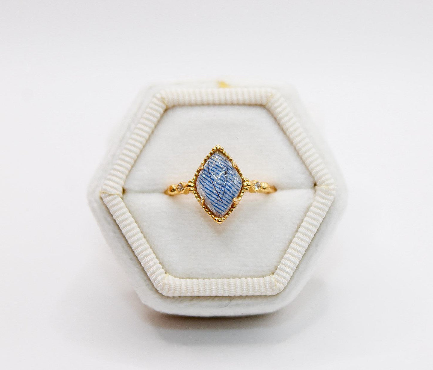 Memorial Ring for Ashes, Hair, Fabric, Breastmilk
