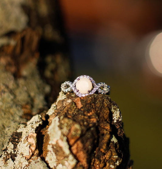 Memorial Ring for Ashes, Hair, Fabric, Breastmilk