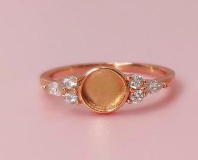 Memorial Ring for Ashes, Hair, Fabric, Breastmilk
