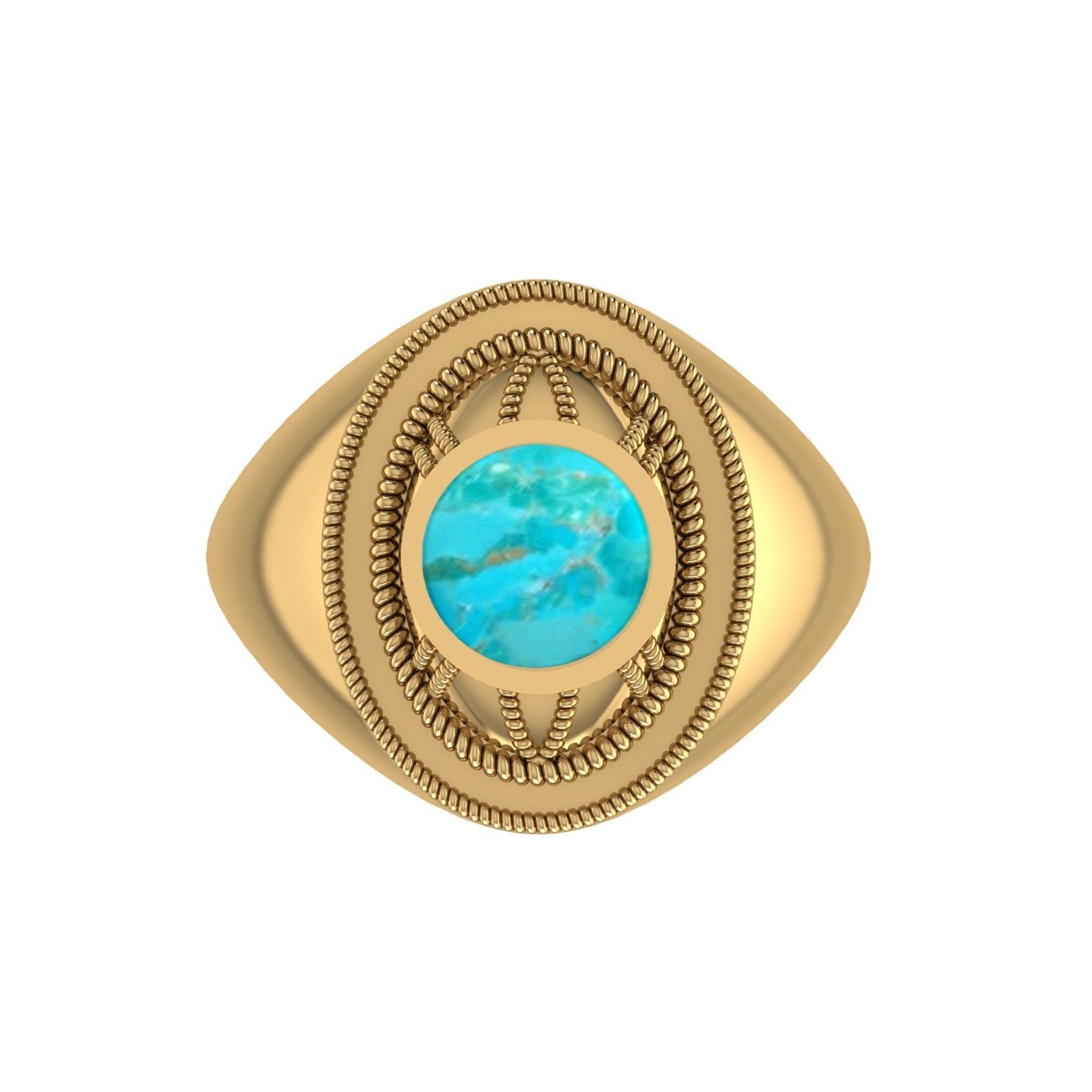 Turquoise Concho Inspired Set