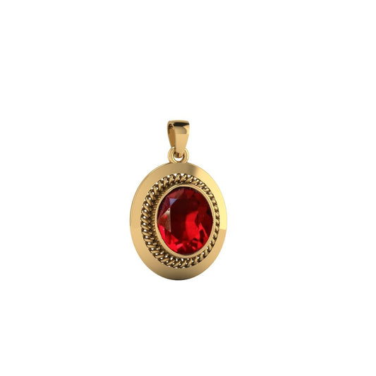Legendary Garnet Heirloom Pendant