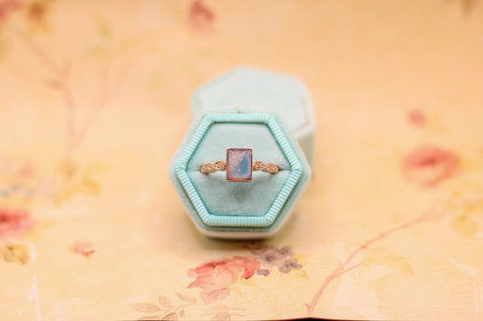 Women's Elvis Owned Clothing Swatch Ring With Letter of Authenticity