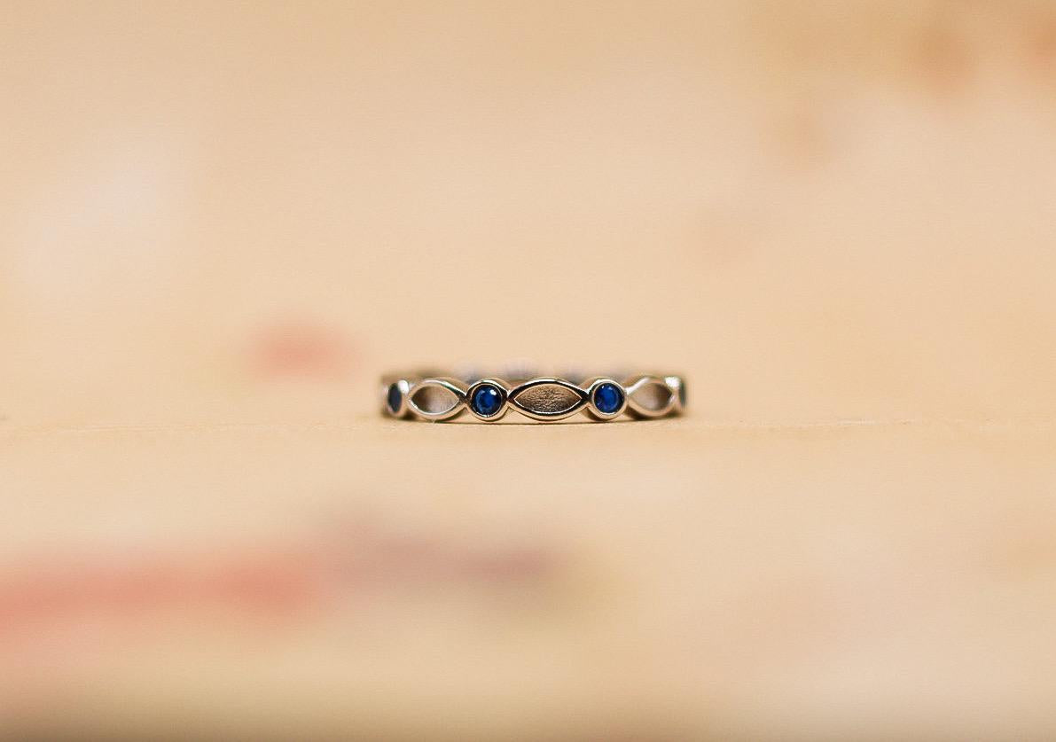 Memorial Band-Birthstone Ring for Ashes, Hair, Fabric, Breastmilk