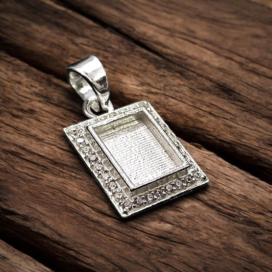 Memorial Necklace for Ashes, Hair, Fabric, Breastmilk