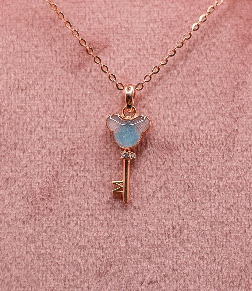 Memorial Mouse Necklace for Ashes, Hair, Fabric, Breastmilk