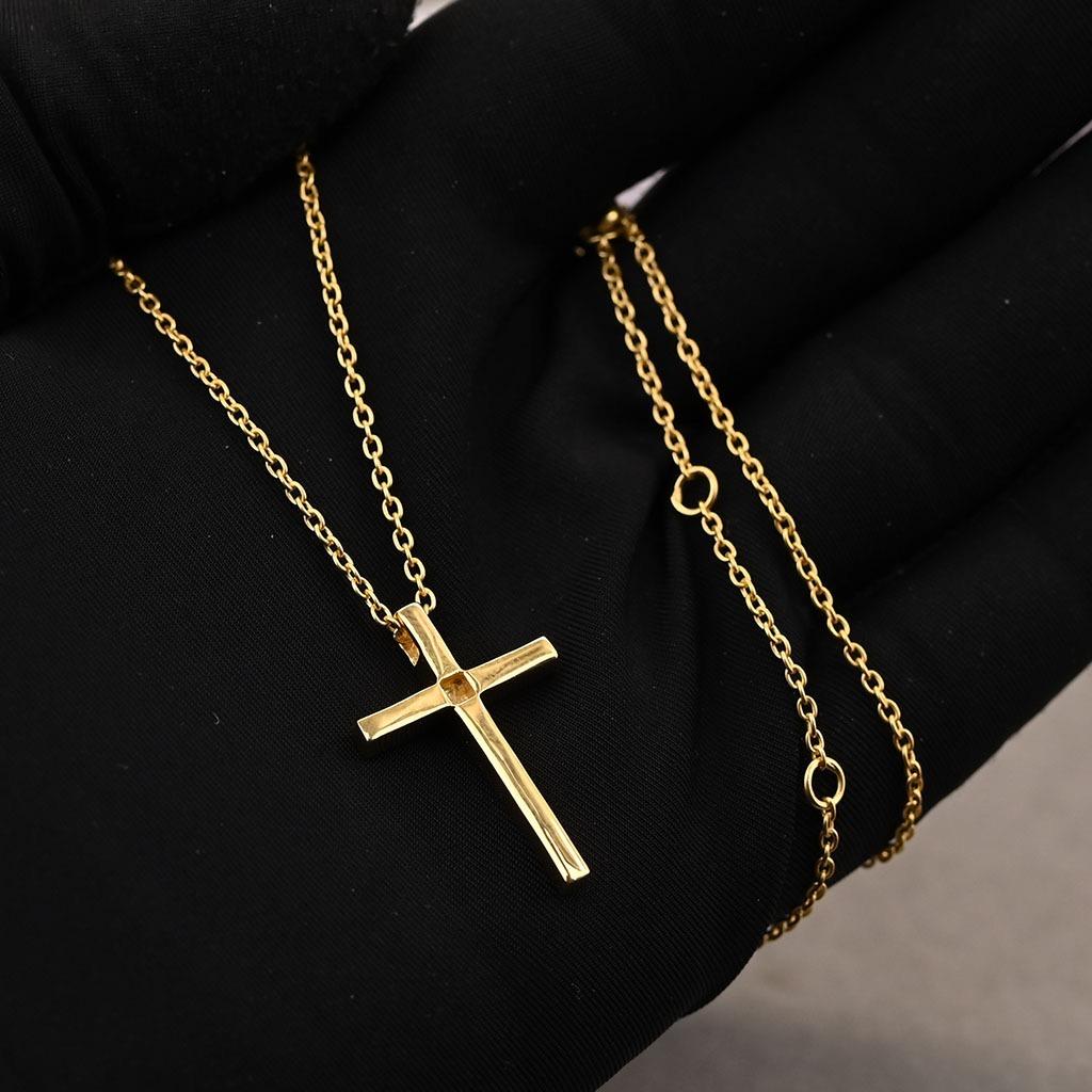 There'll Be Peace Memorial Cross Pendant