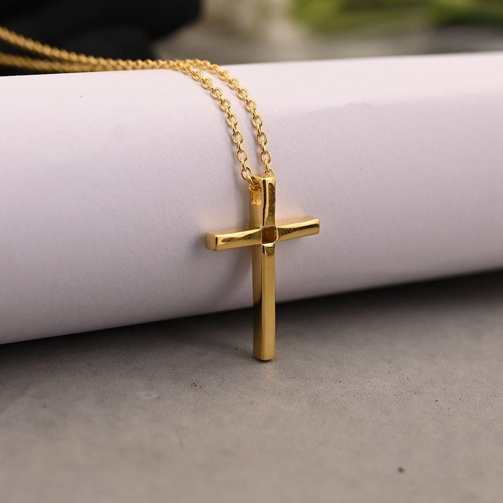 There'll Be Peace Memorial Cross Pendant