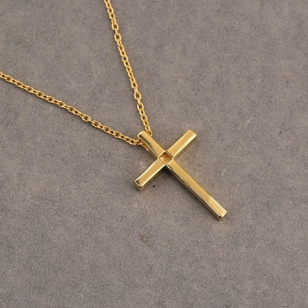 There'll Be Peace Memorial Cross Pendant